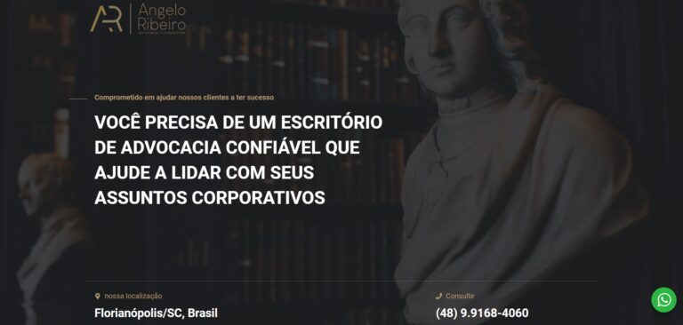 AR Advogado – Branding + Landing Pages