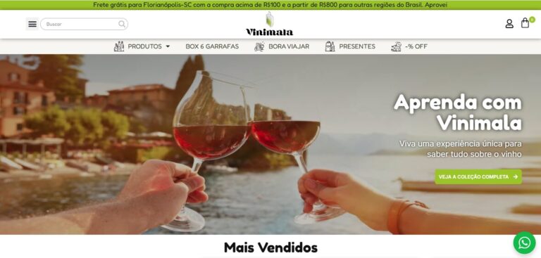 Vinimala – Ecommerce e Gestão de Vendas